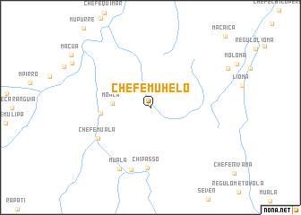 map of Chefe Muhelo
