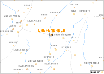 map of Chefe Muhula