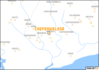 map of Chefe Muielega