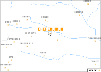 map of Chefe Muimua
