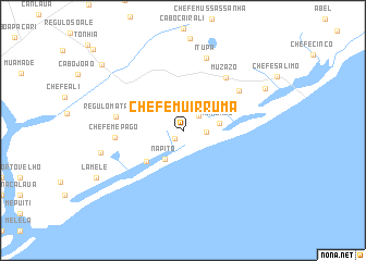 map of Chefe Muirruma