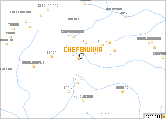 map of Chefe Muivia