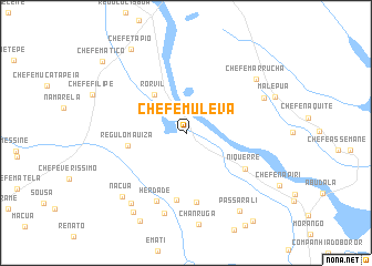 map of Chefe Muleva