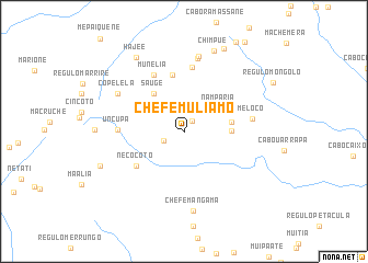 map of Chefe Muliamo