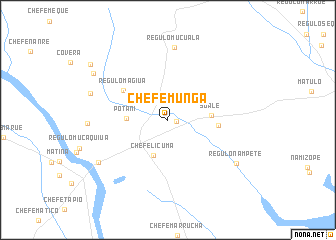 map of Chefe Munga