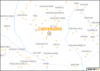 map of Chefe Muóro