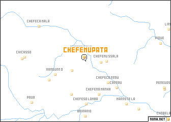 map of Chefe Mupata