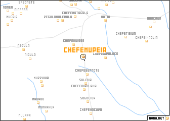 map of Chefe Mupeia