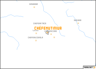 map of Chefe Mutiniua