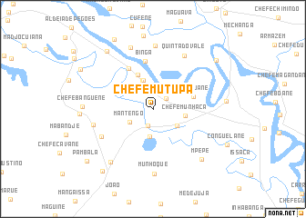 map of Chefe Mutupa