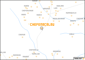 map of Chefe Nacalau