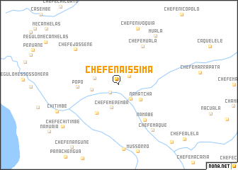 map of Chefe Naissima