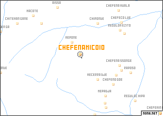 map of Chefe Namicoio