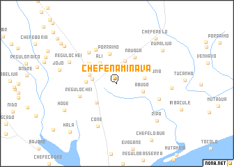 map of Chefe Naminava