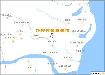 map of Chefe Naminhuco