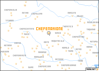 map of Chefe Namione