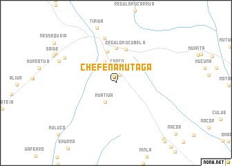 map of Chefe Namutaga