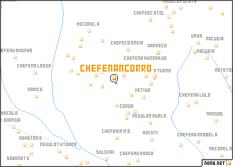 map of Chefe Nancorro