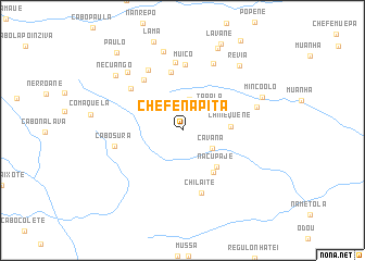 map of Chefe Napita