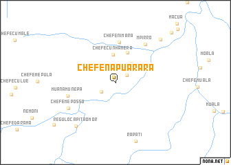 map of Chefe Napuarara