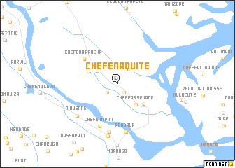 map of Chefe Naquite