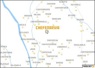 map of Chefe Nariva