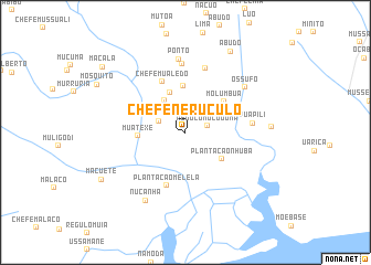 map of Chefe Neruculo