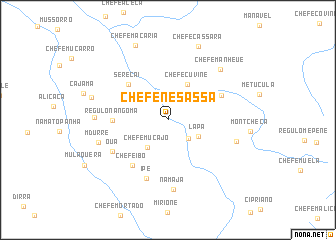 map of Chefe Nesassa