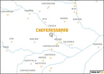 map of Chefe Nessarra