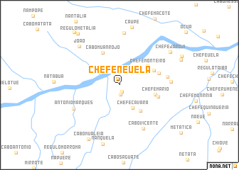 map of Chefe Neuela