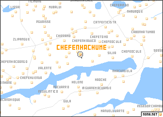 map of Chefe Nhachume