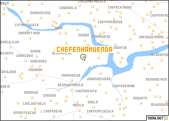 map of Chefe Nhamuenda