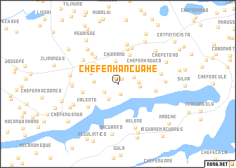 map of Chefe Nhancuahe