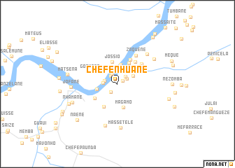 map of Chefe Nhuane