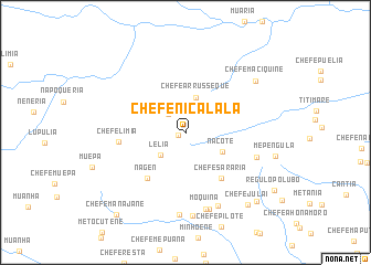 map of Chefe Nicalala