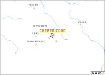 map of Chefe Nicomo
