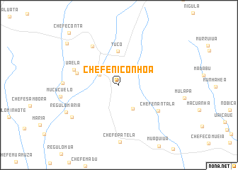 map of Chefe Niconhoa