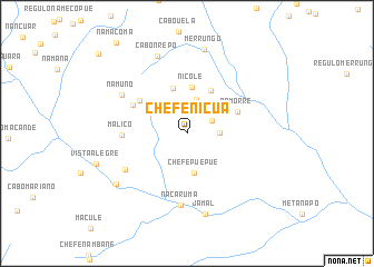 map of Chefe Nicua