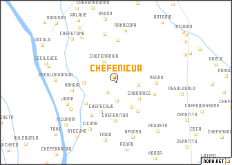 map of Chefe Nicua