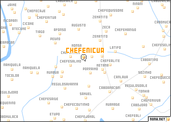 map of Chefe Nicua