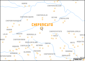 map of Chefe Nicuto