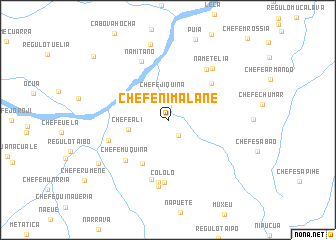 map of Chefe Nimalane