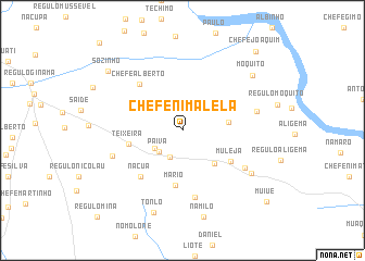 map of Chefe Nimalela