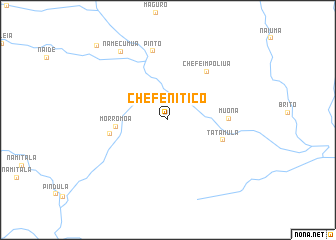 map of Chefe Nitico