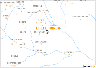 map of Chefe Niuaua