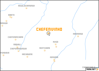 map of Chefe Nivinho