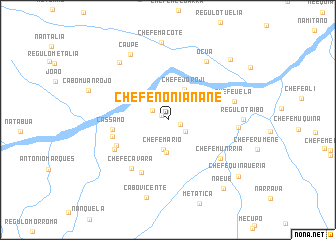 map of Chefe Nonianane