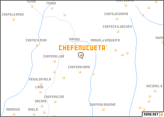 map of Chefe Nucueta