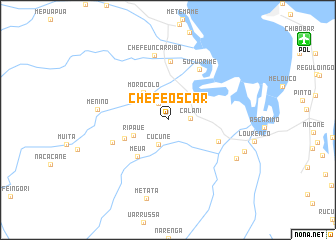 map of Chefe Oscar