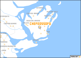 map of Chefe Ossofo